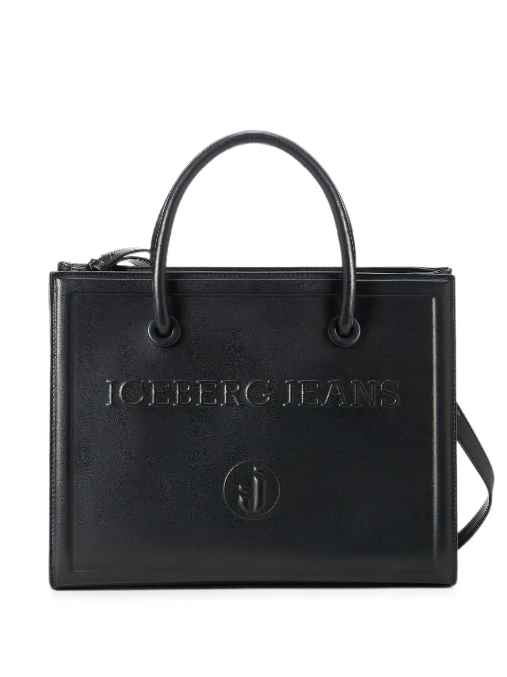Logo-Embossed Tote Bag by Iceberg