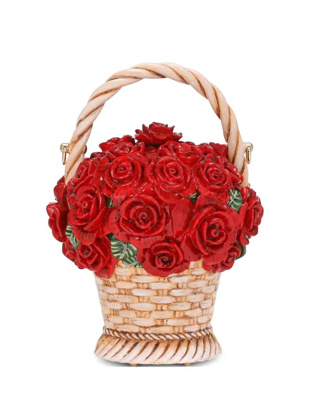 Roses Basket Tote Bag by Dolce & Gabbana