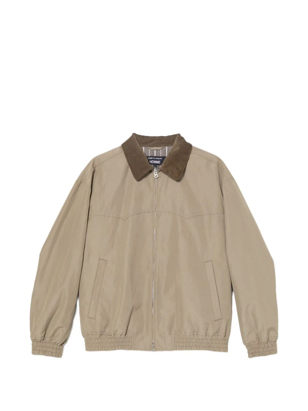 Corduroy-Collar Panelled Jacket by Comme des Garçons Homme Plus
