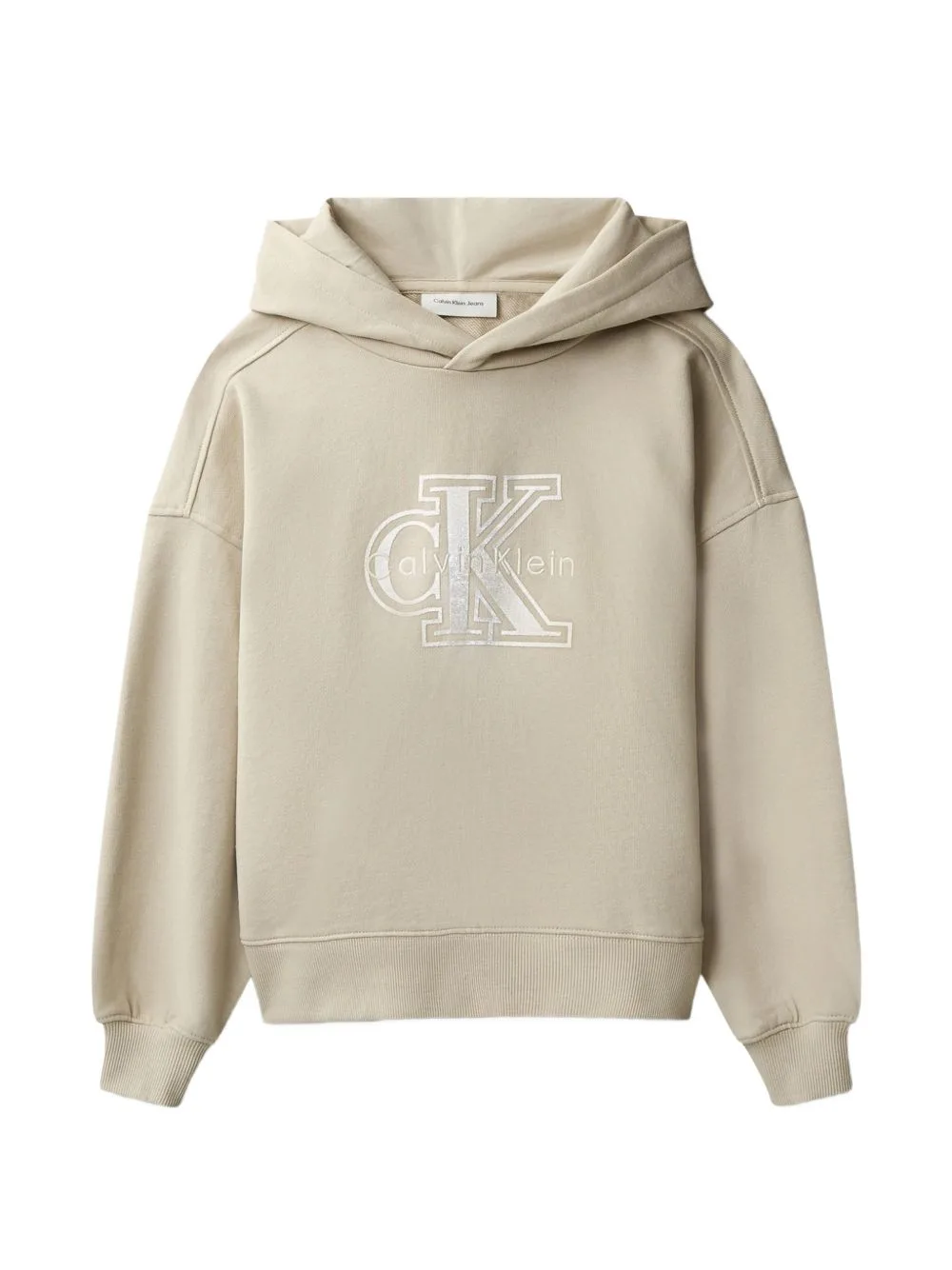 Logo-Embroidered Hoodie by Calvin Klein Kids