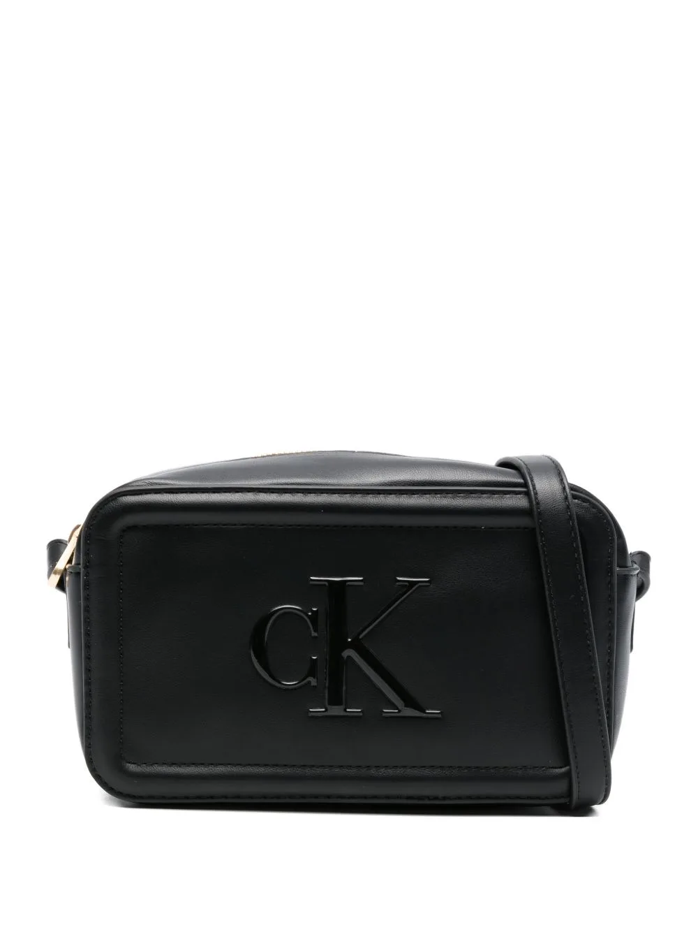 Embossed-Logo Cross Body Bag by Calvin Klein