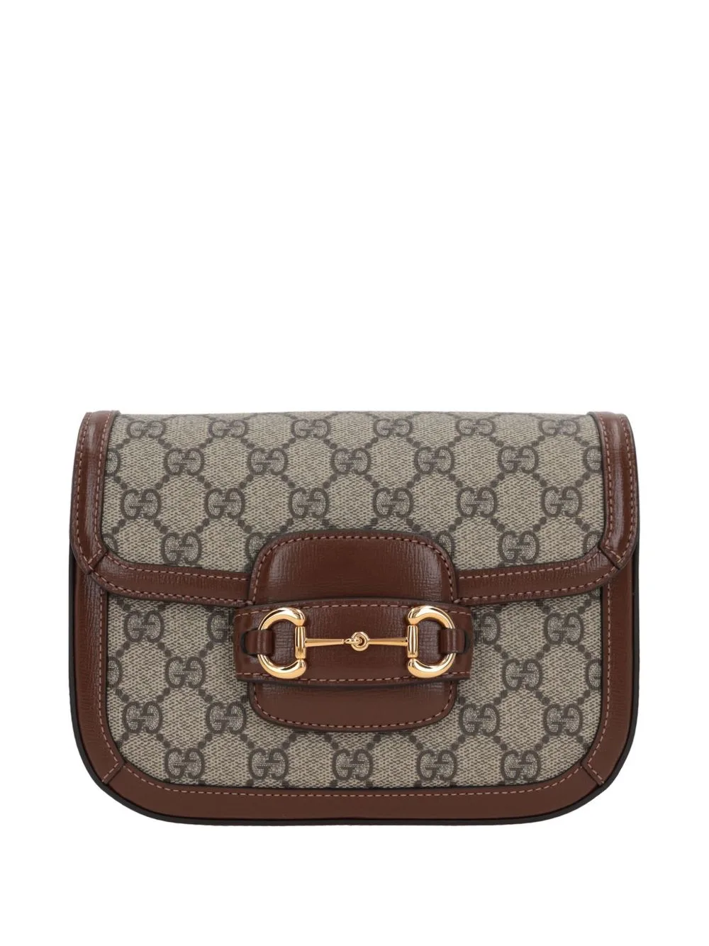 Small Horsebit 1955 GG-Supreme Shoulder Bag by Gucci