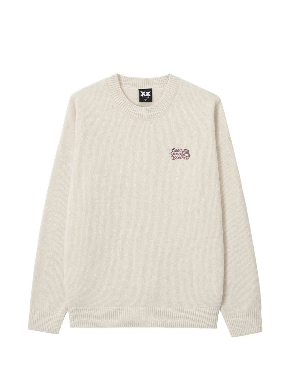 Embroidered Logo-Patch Sweater by FINGERCROXX