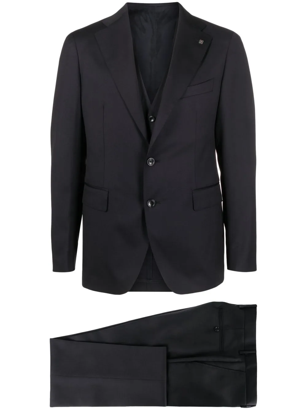 Single-Breasted Three-Piece Suit by Tagliatore