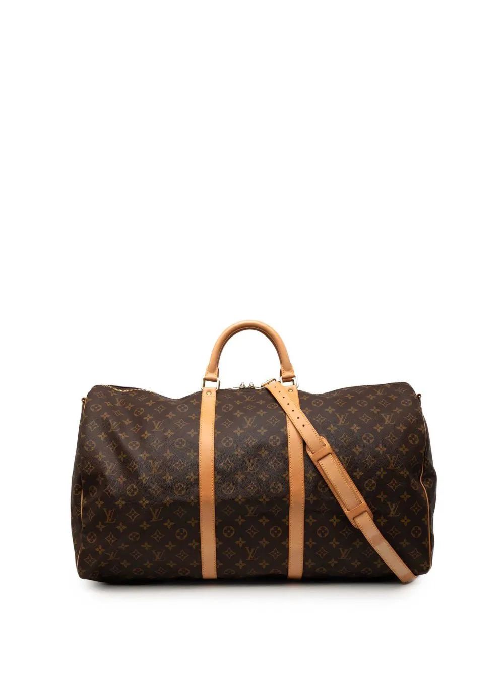 1999 Monogram Keepall Bandouliere 60 Travel Bag by Louis Vuitton Pre-Owned