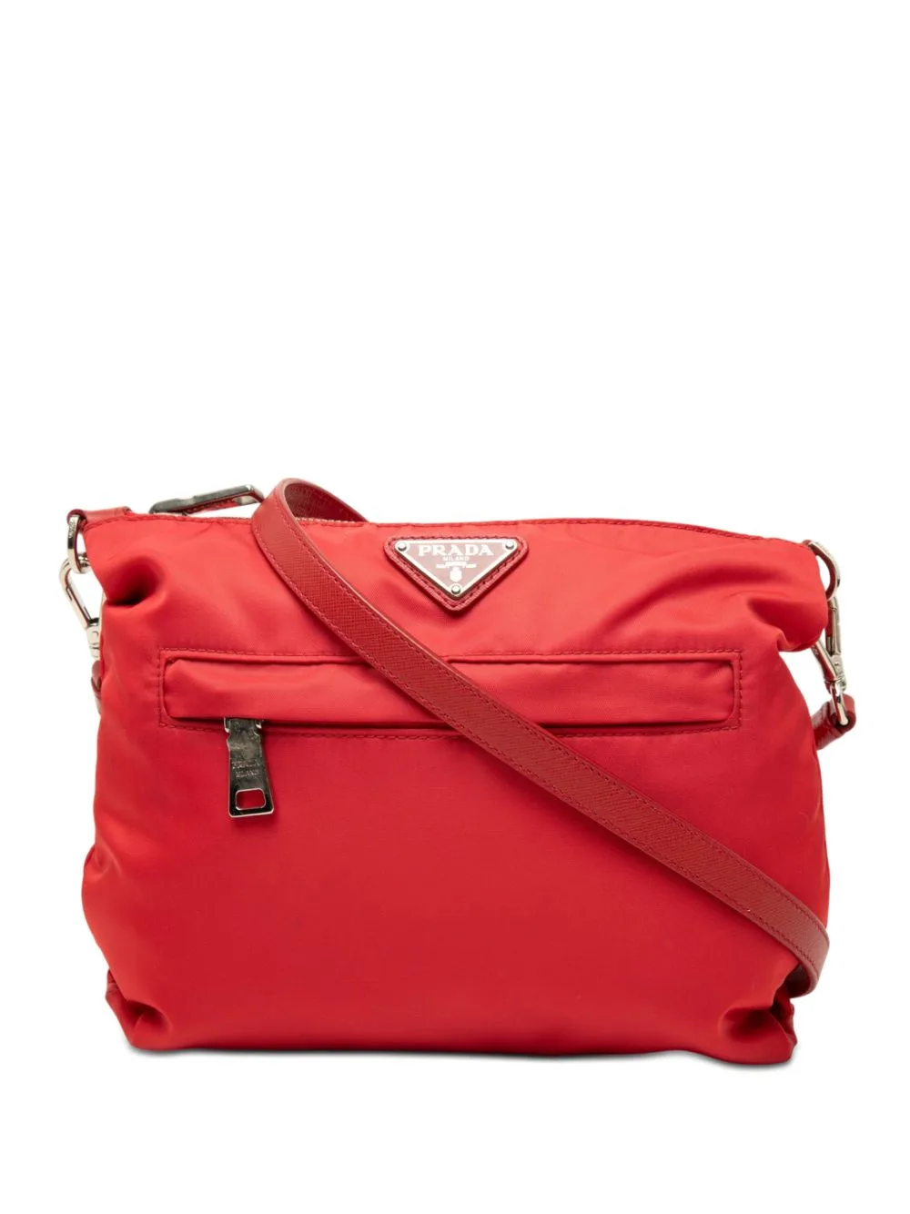 2013-2026 Tessuto Zip Top Crossbody Bag by Prada Pre-Owned