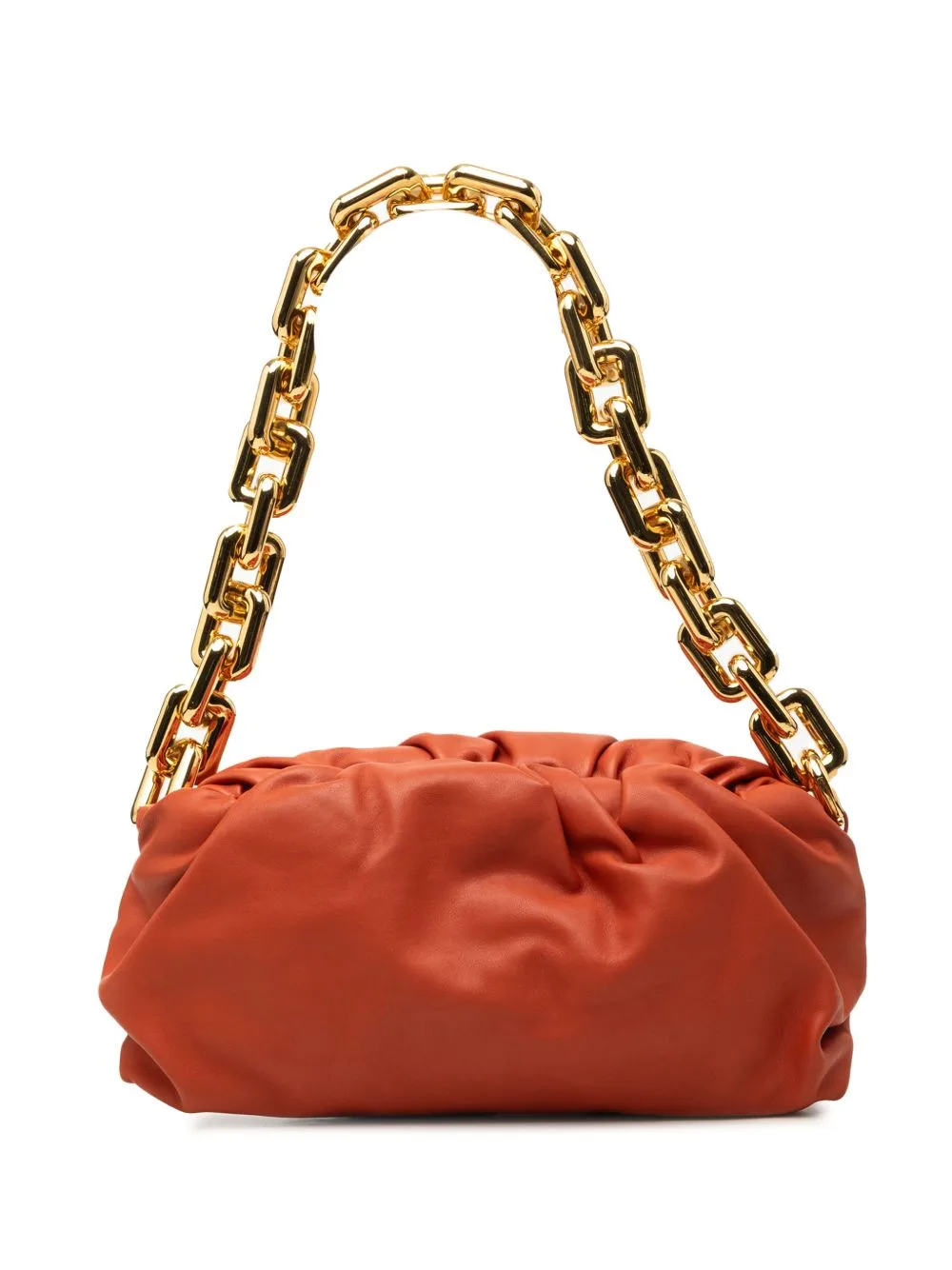 2012-2026 Lambskin Chain Pouch Shoulder Bag by Bottega Veneta Pre-Owned