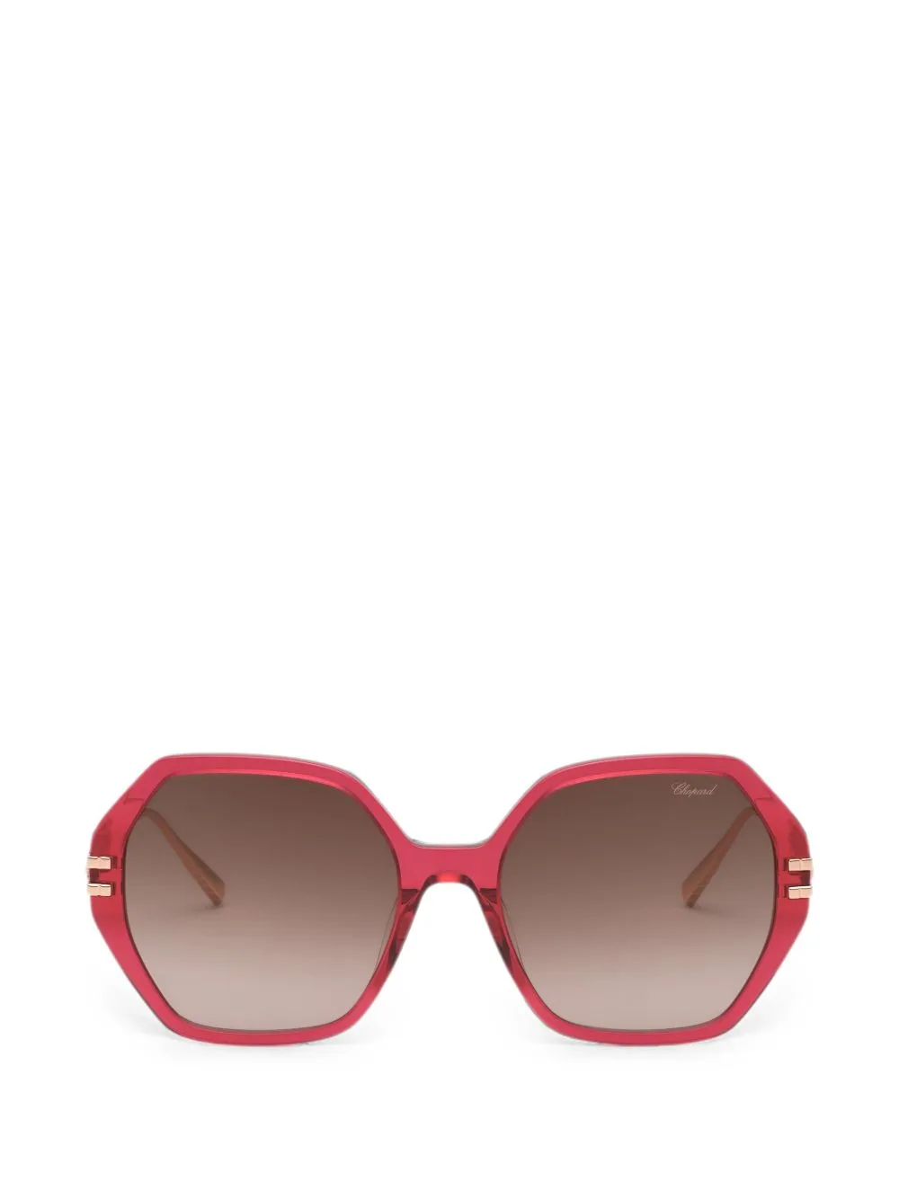 Geometric-Frame Sunglasses by Chopard