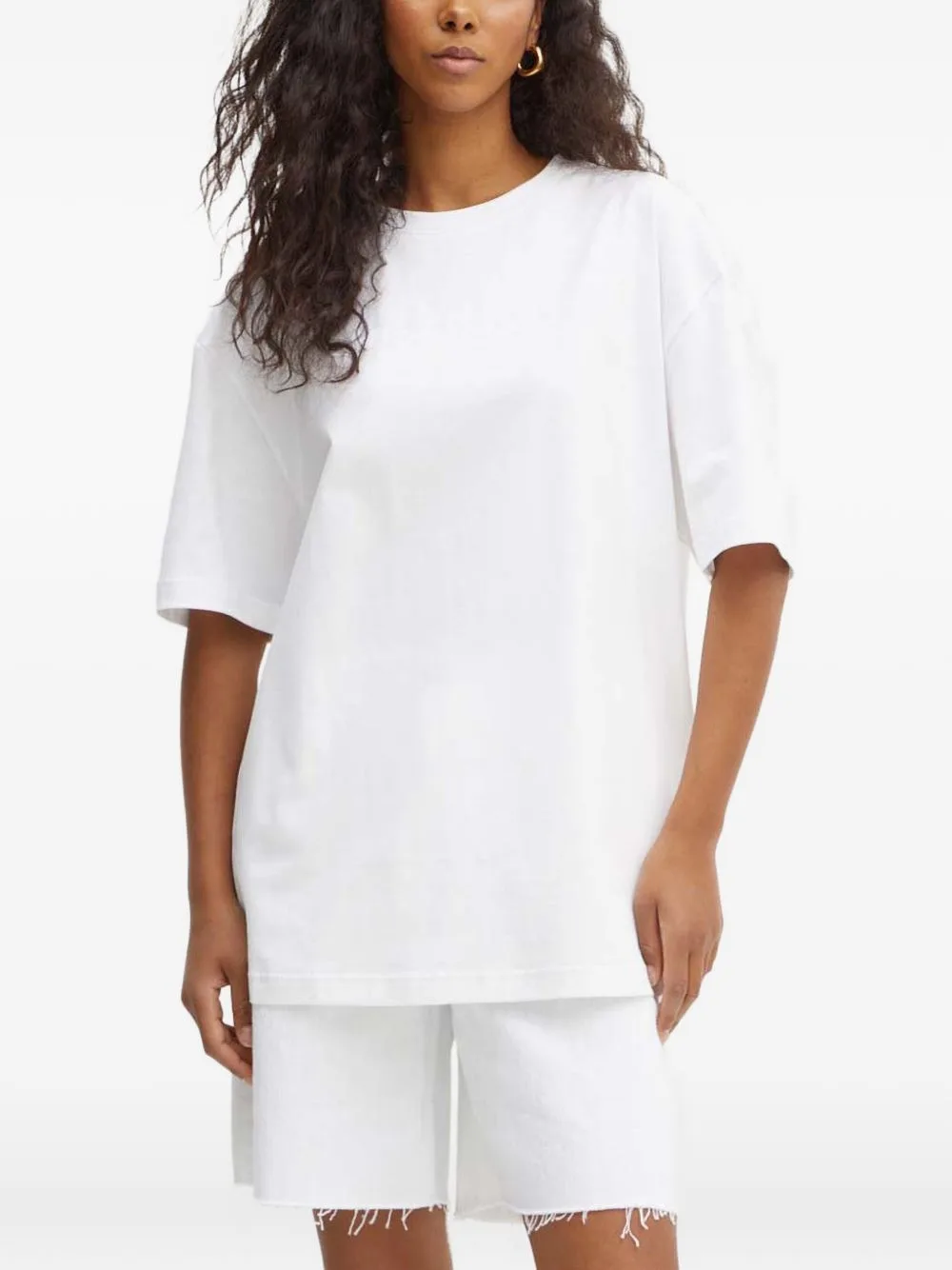 Logo-Embossed T-Shirt by Miss Sixty