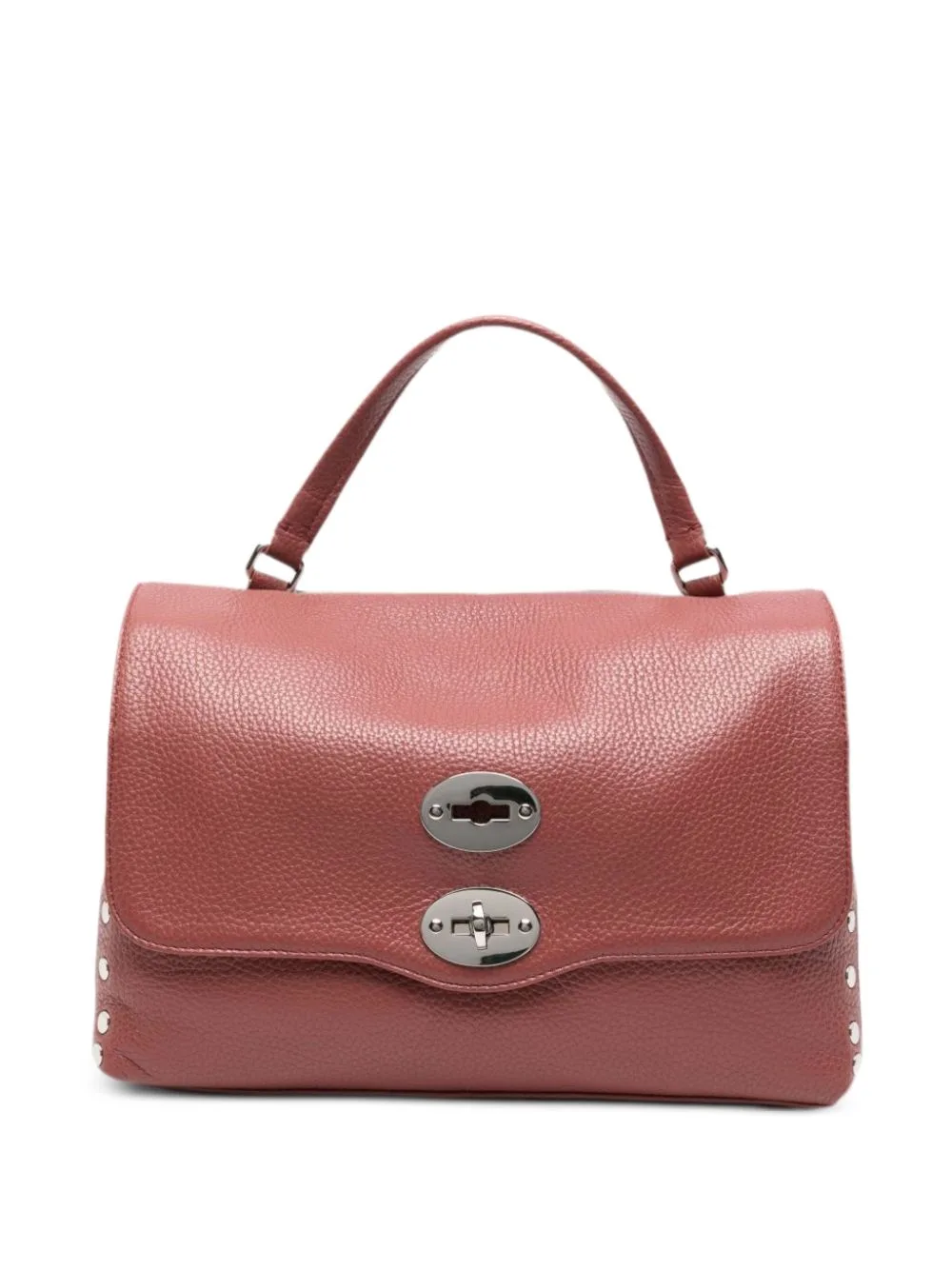Postina Daily Studded Leather Tote Bag by Zanellato