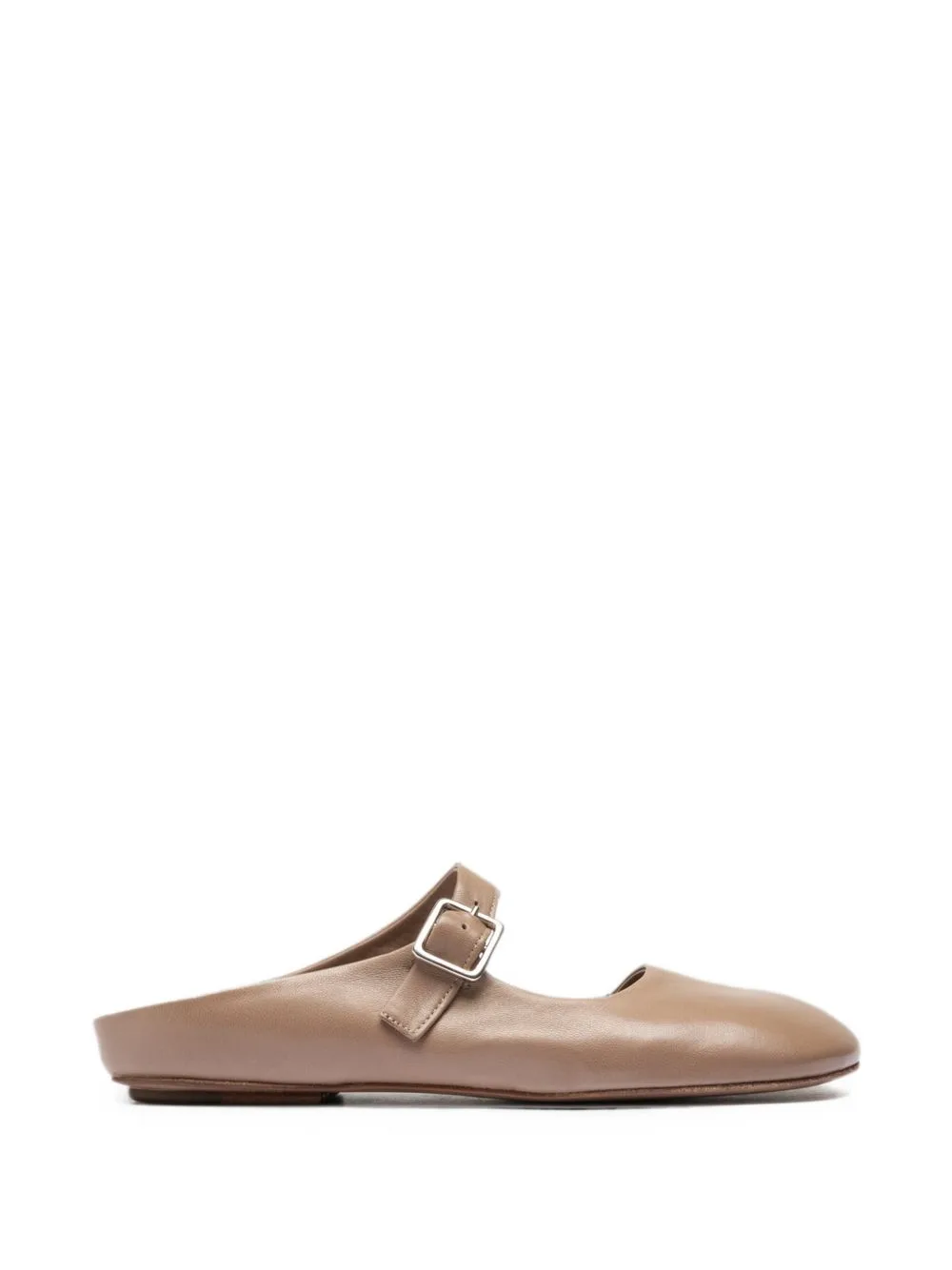 Meredith Buckle-Strap Leather Mules by Officine Creative