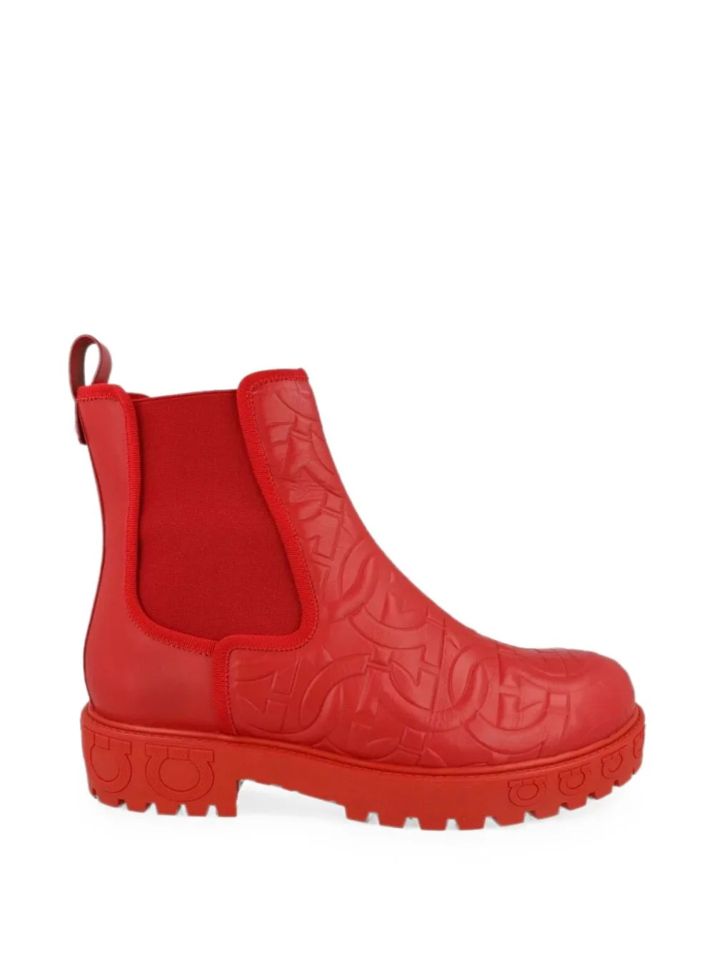 Varsi Gancini Chelsea Boots by Ferragamo