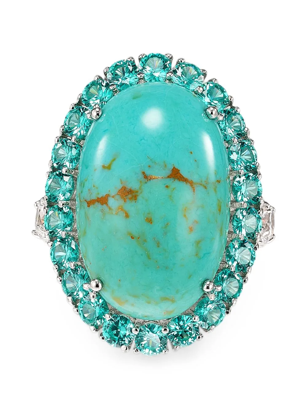 Turquoise Candy Crush Ring by Anabela Chan