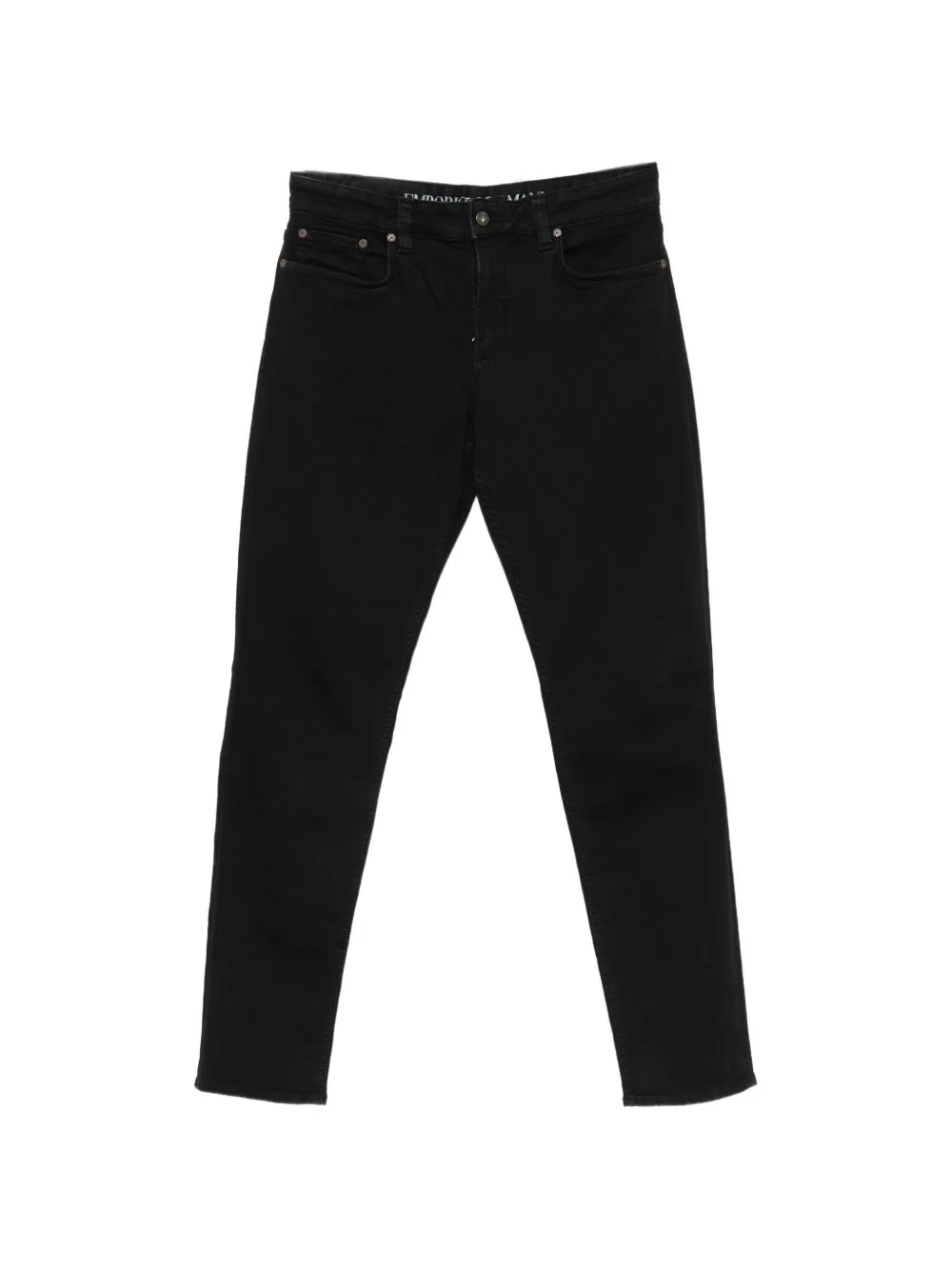 Logo-Plaque Jeans by Emporio Armani