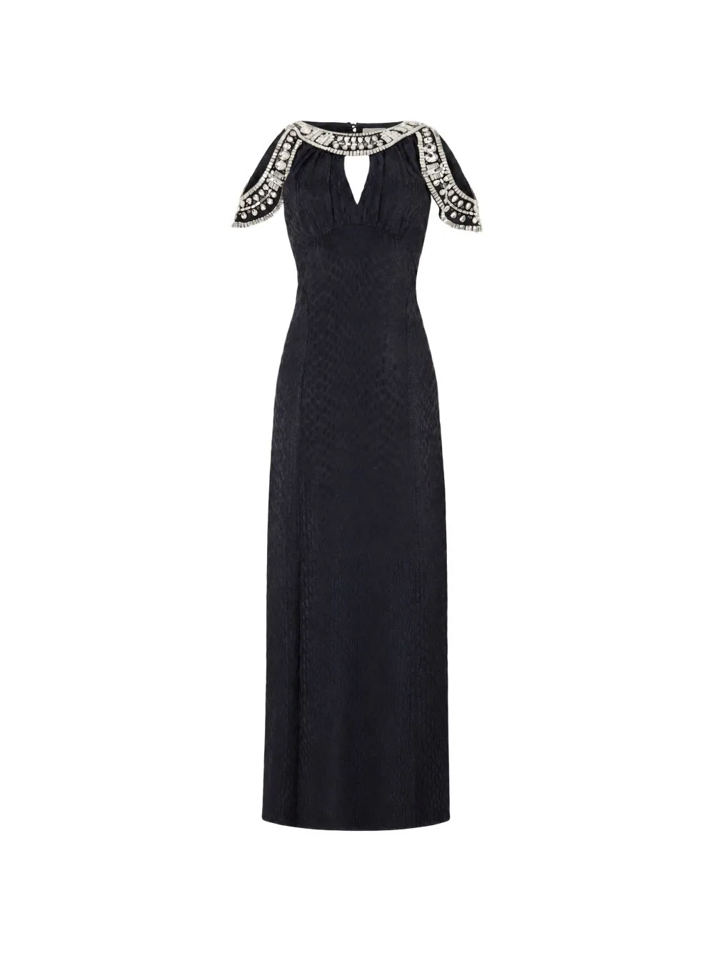 Pyramus Cold-Shoulder Midi Dress by Temperley London
