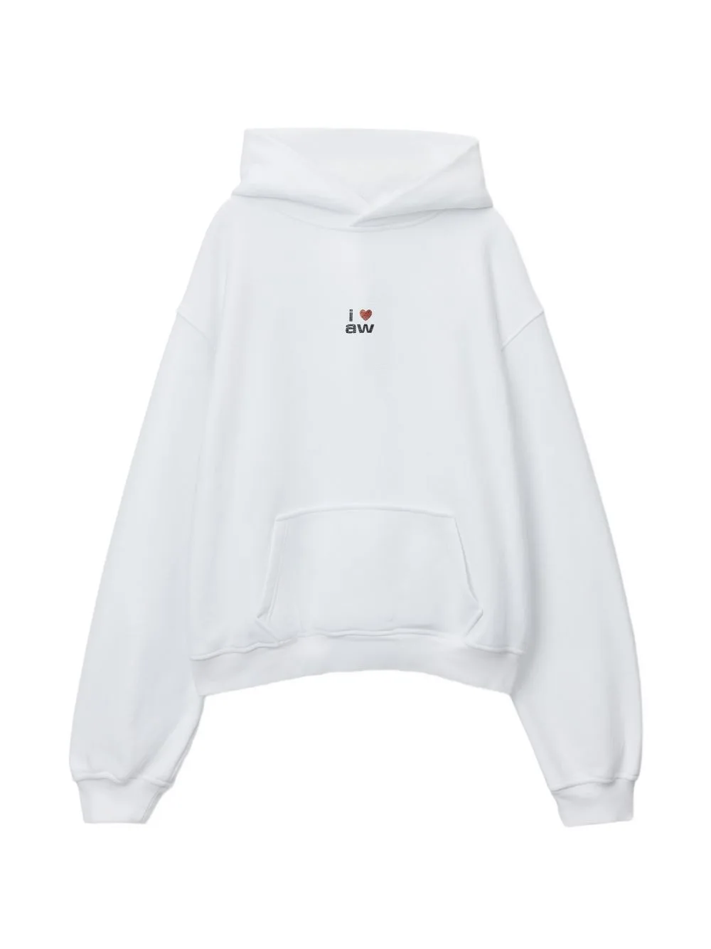 Hoodie W/ Valentines Graphic by Alexander Wang