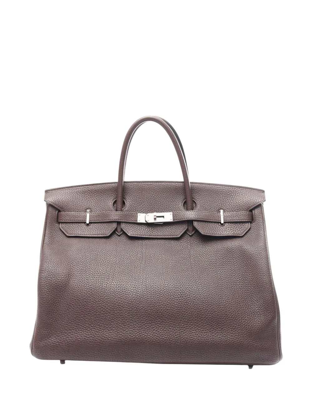 2010 Togo Birkin Retourne 40 Handbag