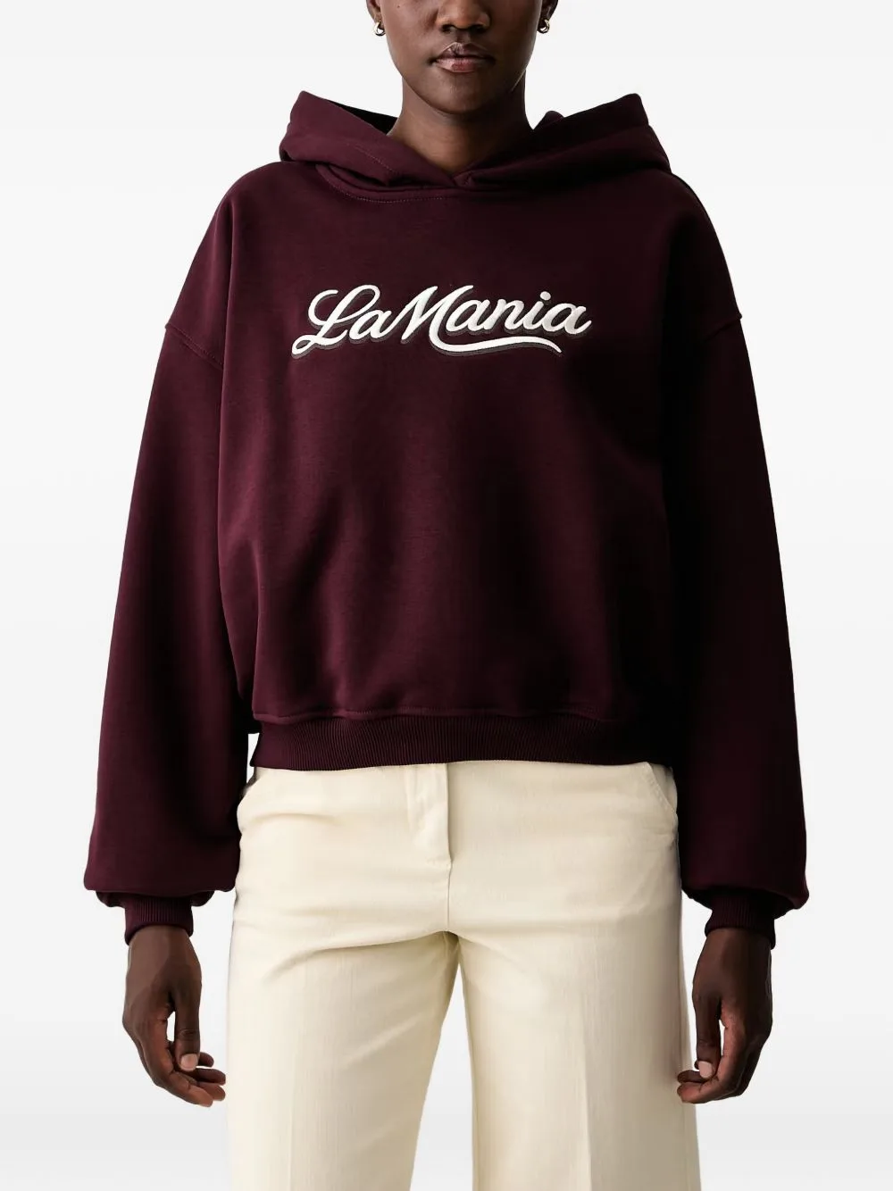 Luma Logo-Embroidered Hoodie
