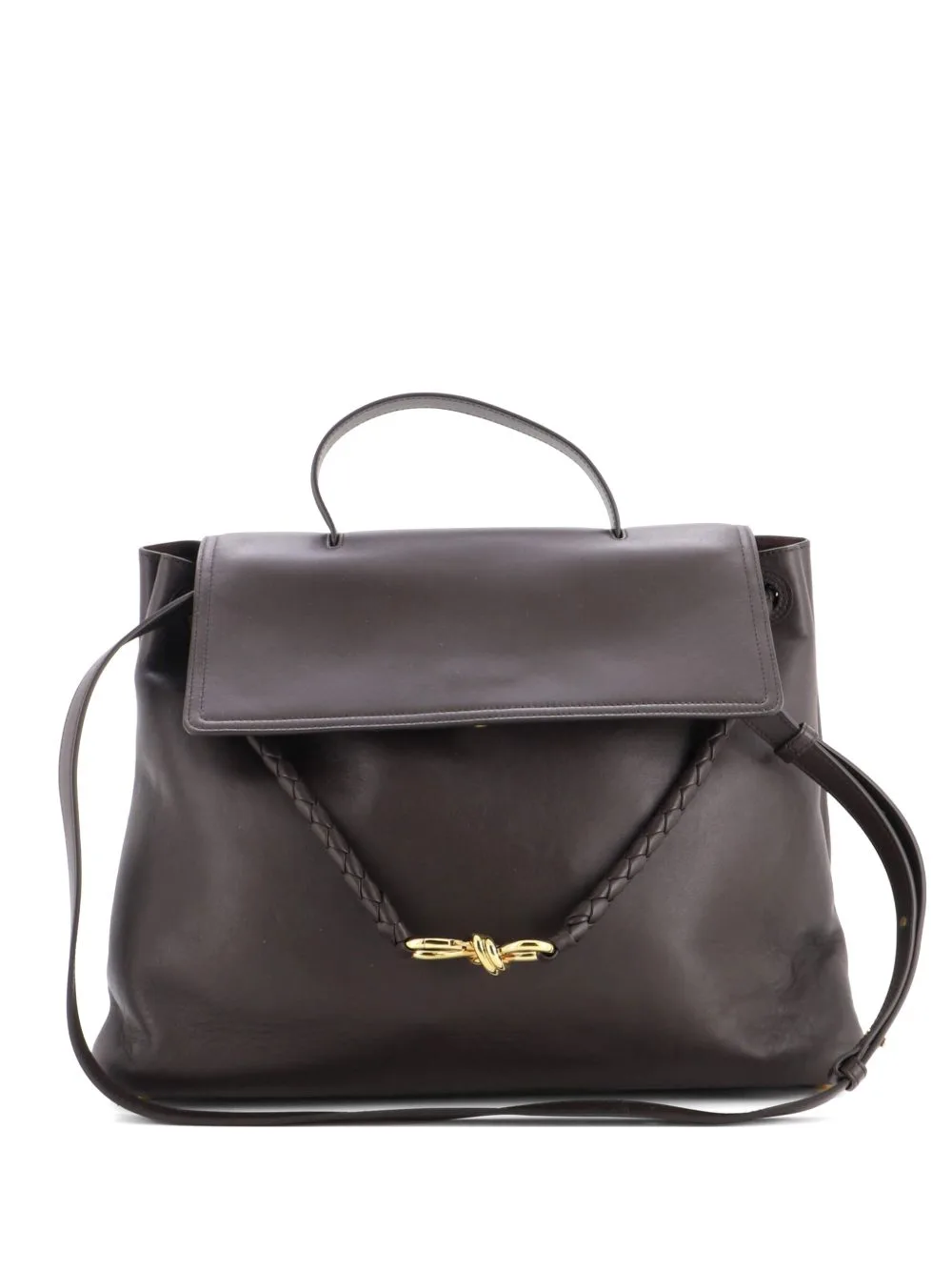Ciao Ciao Top Handle Bag Leather Large Satchel