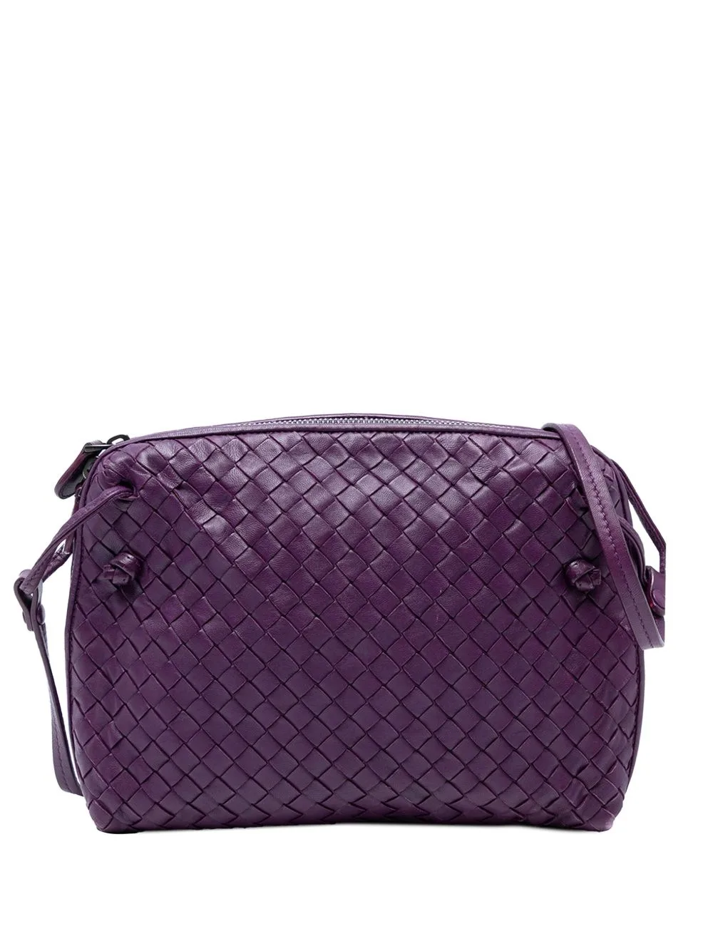 2012-2025 Nappa Intrecciato Nodini Crossbody Bag by Bottega Veneta Pre-Owned