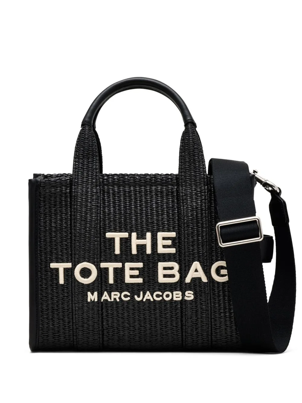 The Small Woven Tote Bag by Marc Jacobs