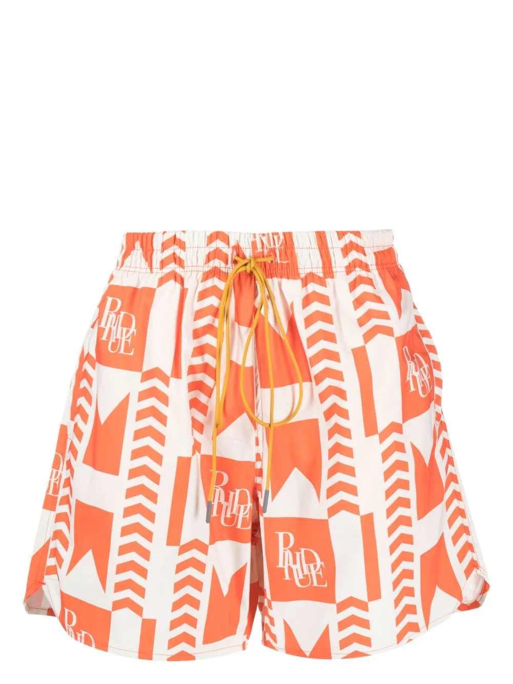 Grasse Logo-Print Swim Shorts by RHUDE