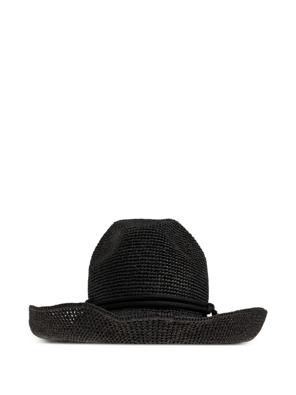 Natural Cord Sun Hat by Emporio Armani