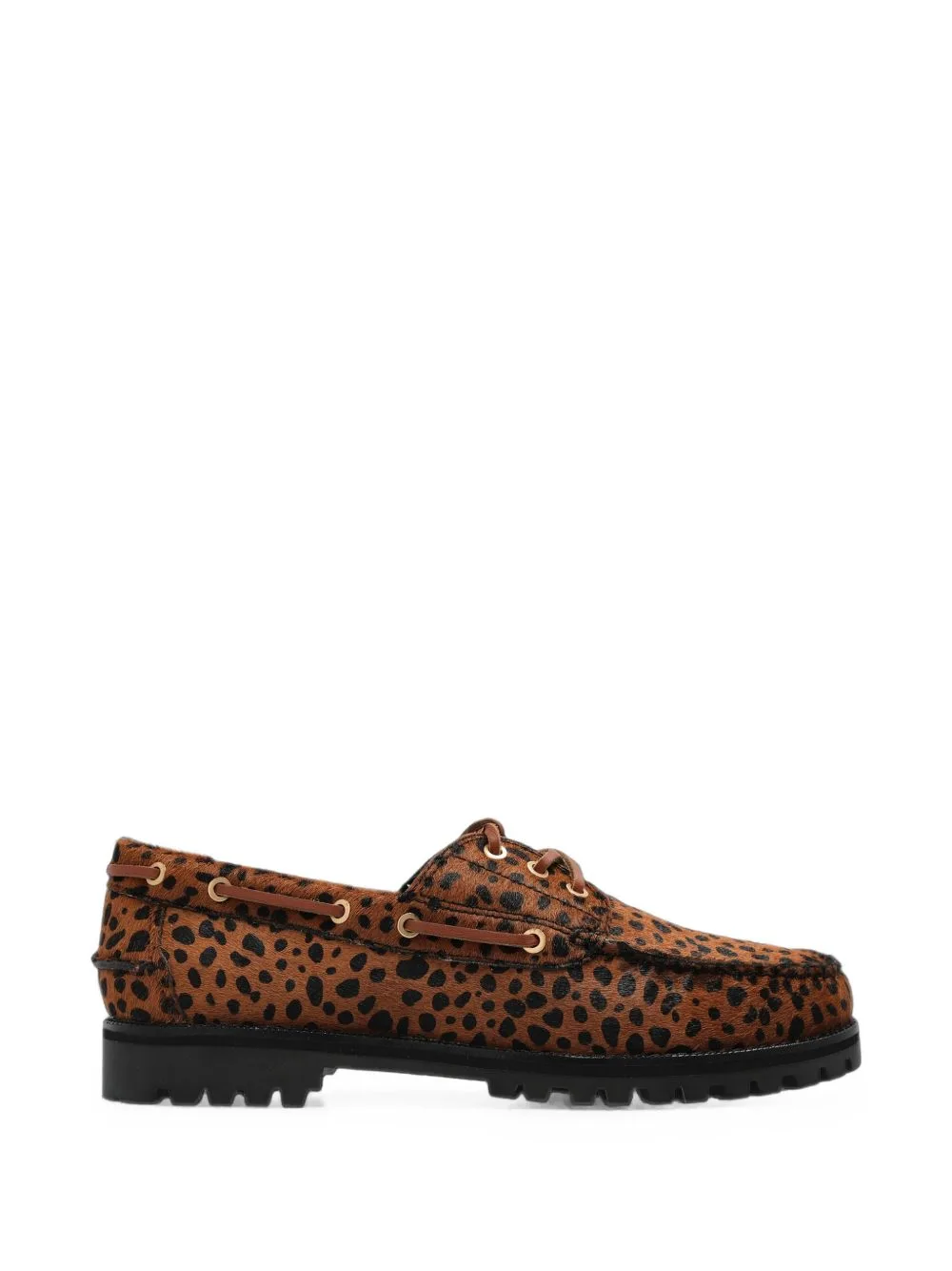 Mallorie 3 Eye Leopard-Print Shoes by G.H.Bass