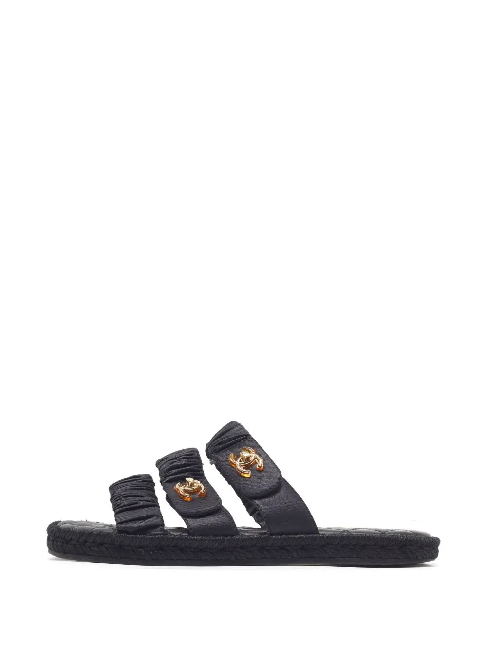 CC Turn-Lock Sandals by CHANEL Pre-Owned