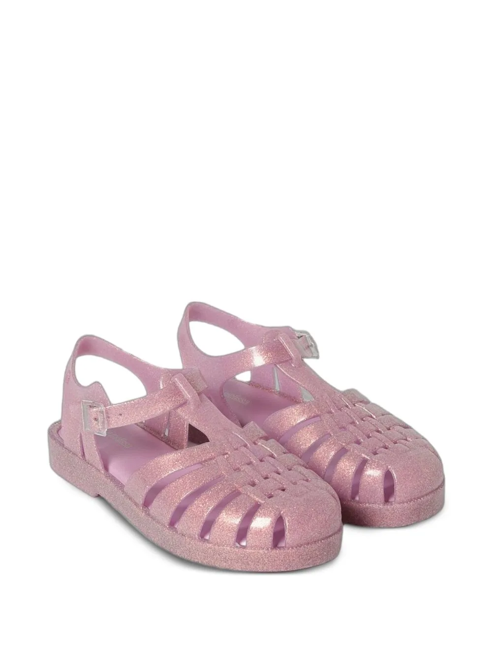 Possession Glittered Sandals by Mini Melissa