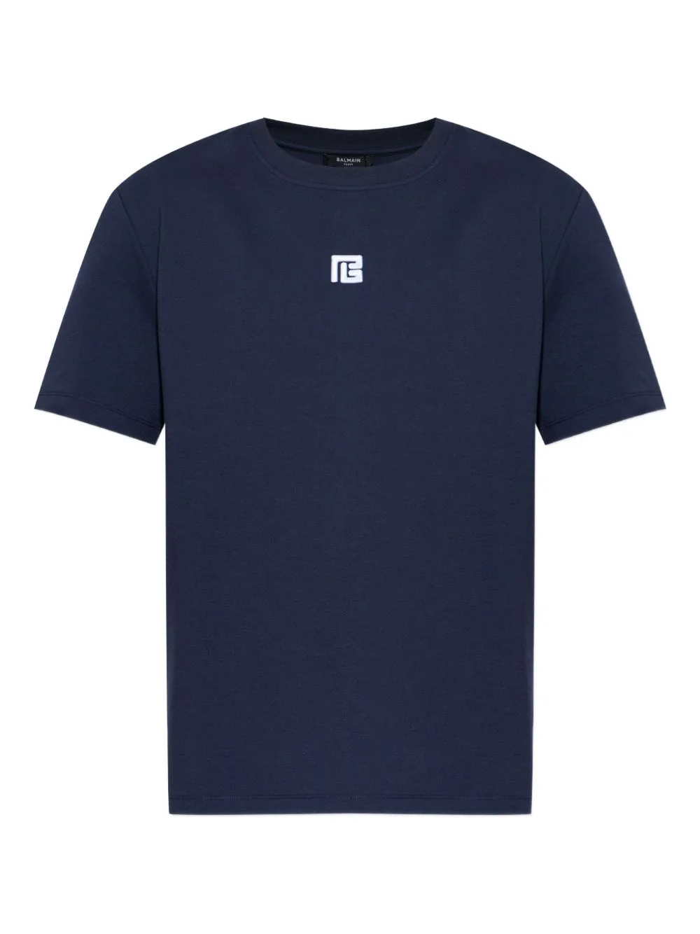 Logo-Embroidered Crew-Neck T-Shirt by Balmain