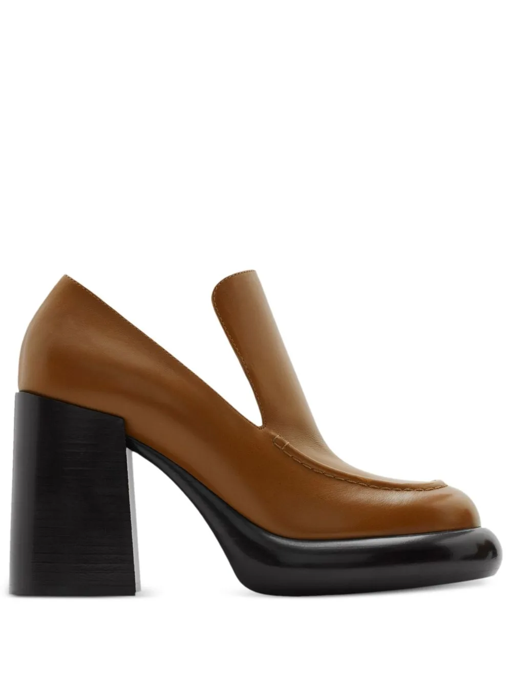 120mm Leather Pumps by Burberry
