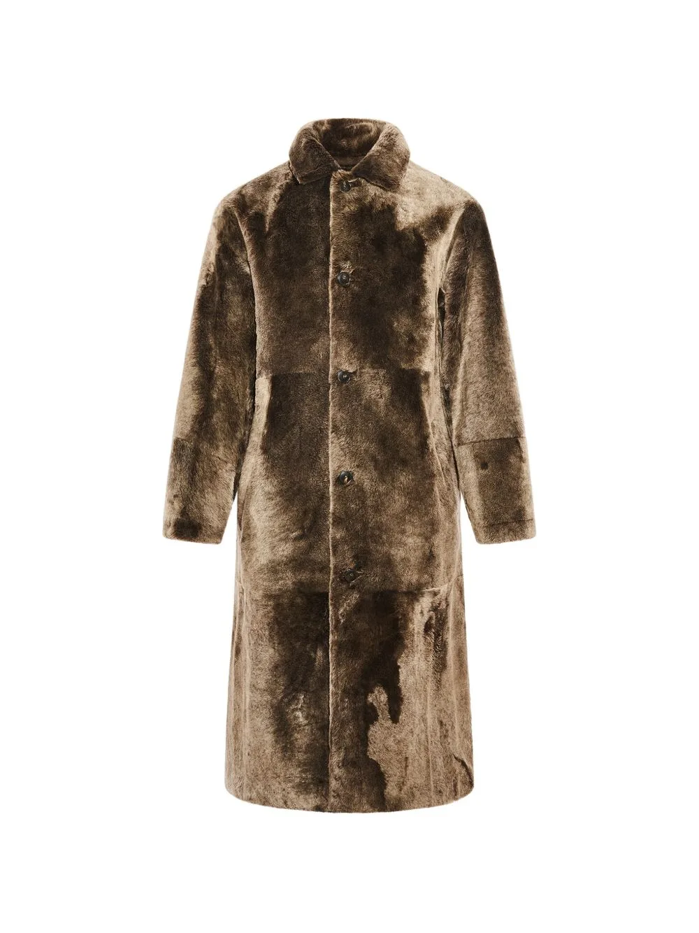 Lacon Shearling Coat by Yves Salomon