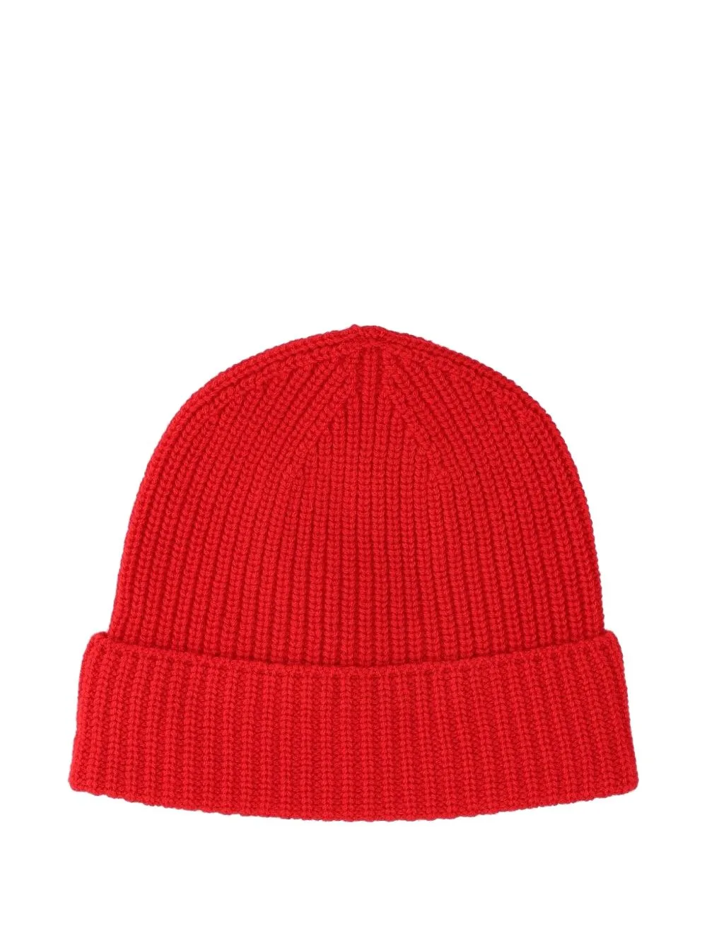 Ribbed-Knit Cashmere Beanie Hat