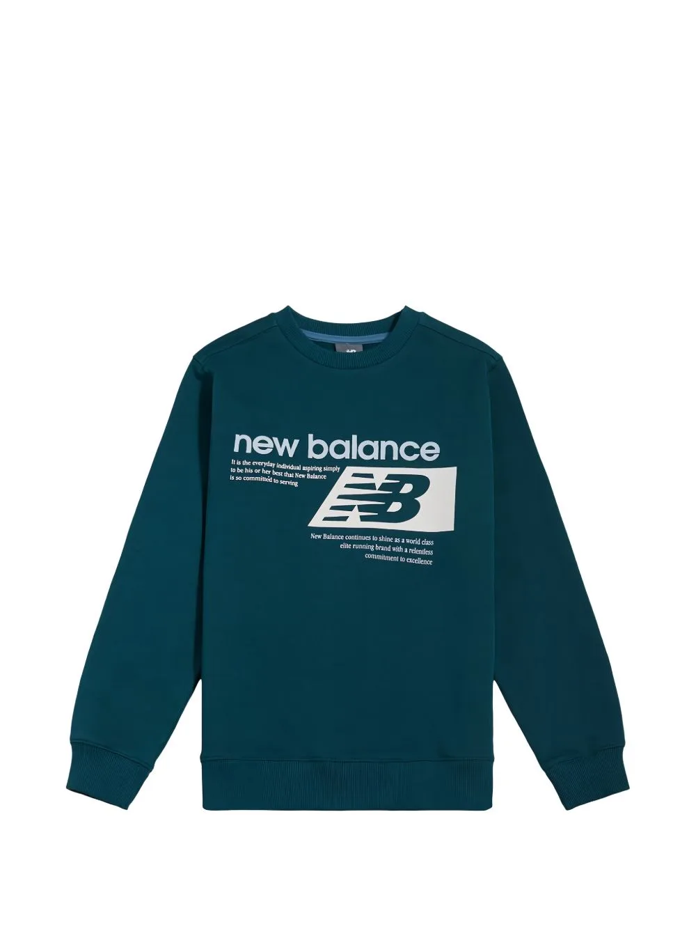 Logo-Print Sweater by New Balance Kids