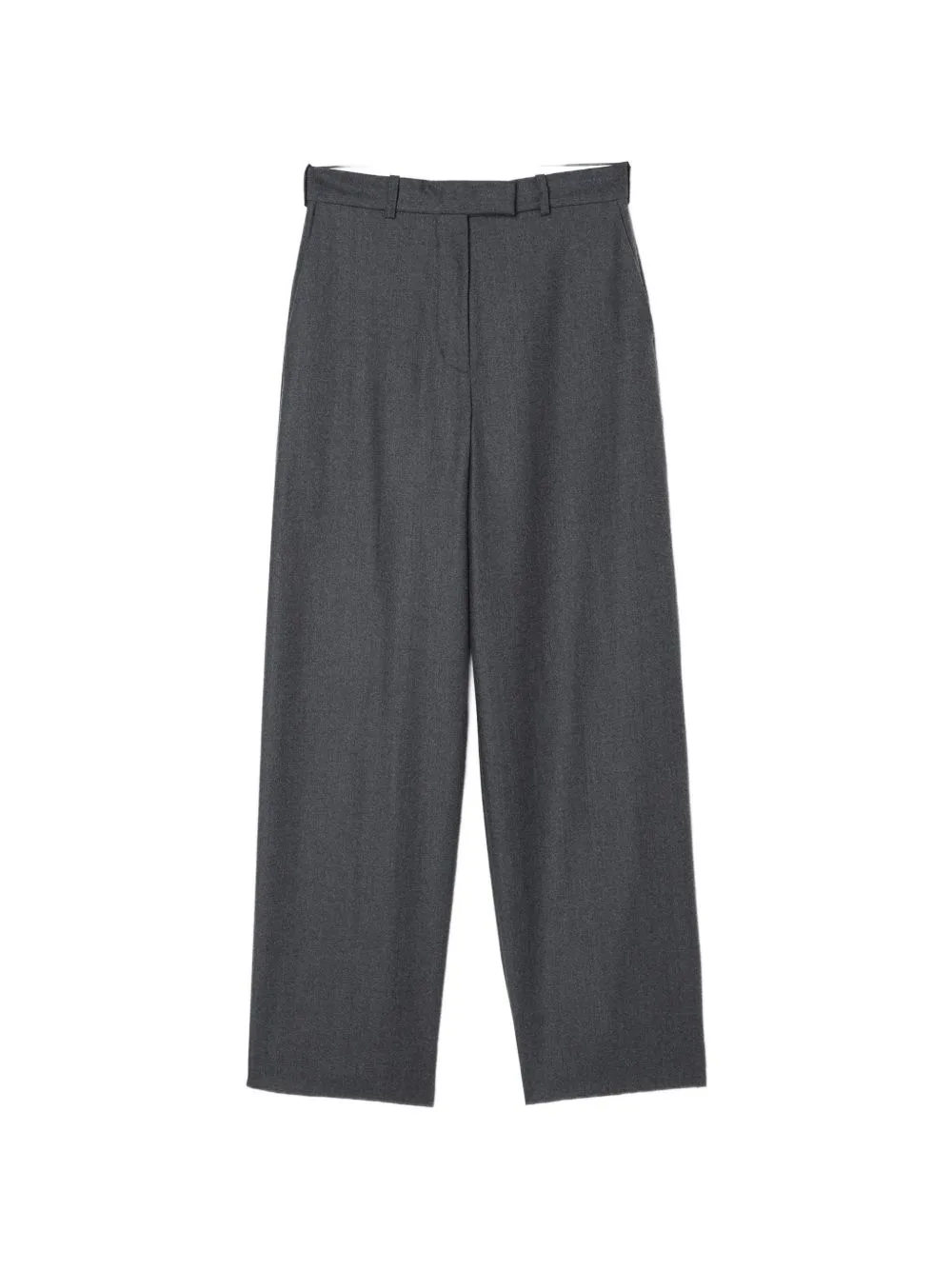 Wide-Leg Wool Trousers by Róhe