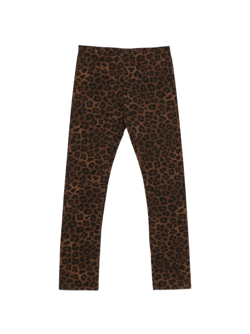 Rosy Leopard-Print Trousers by MC2 Saint Barth Kids