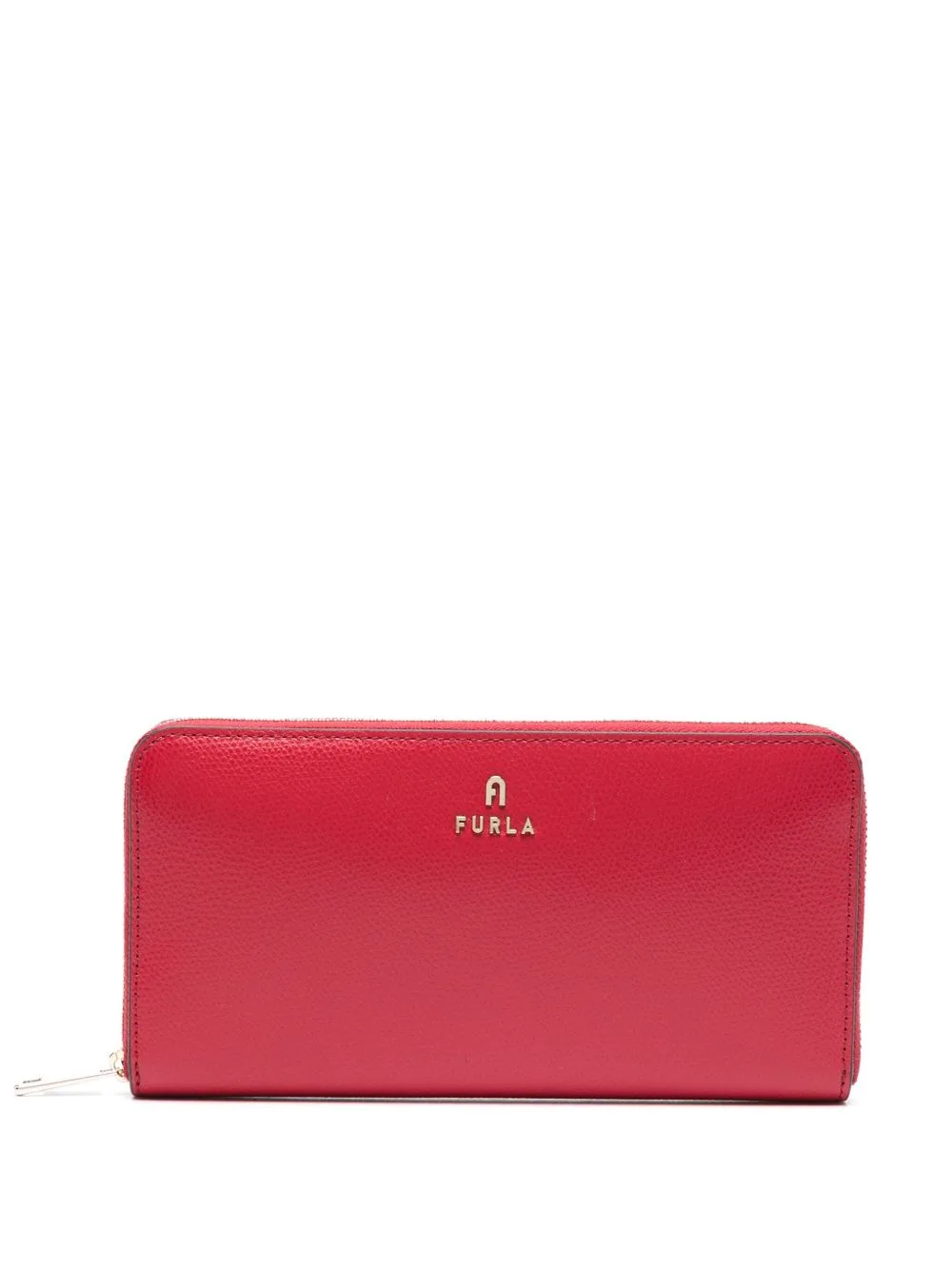 Zip-Up Leather Wallet by Furla