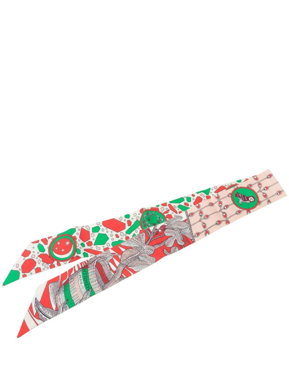 2020-2026 La Danse Des Amazones Silk Twilly Scarf