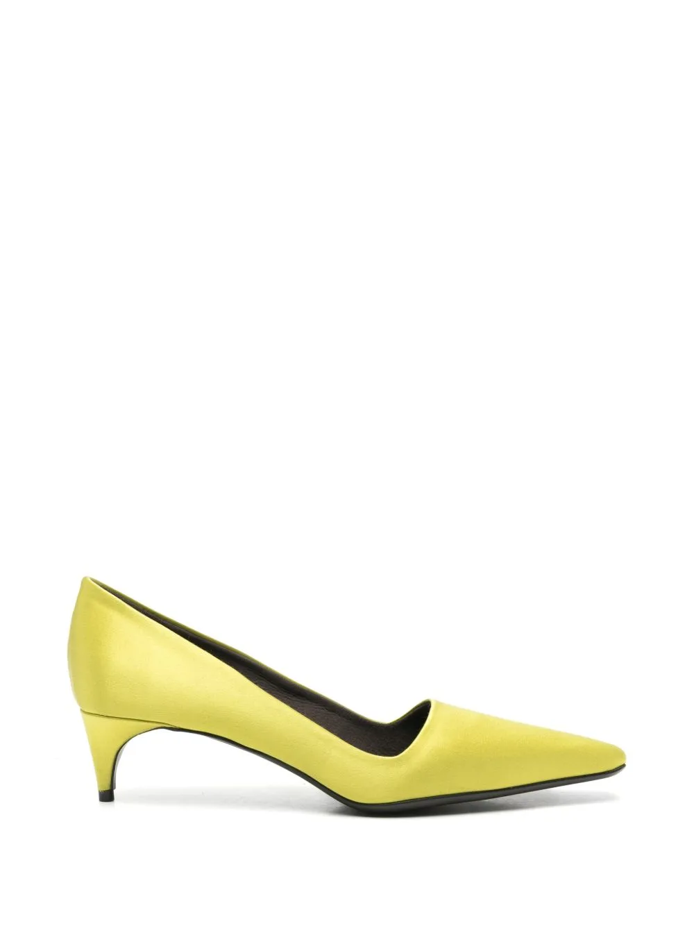 Satin Heeled Pumps by Bernadette