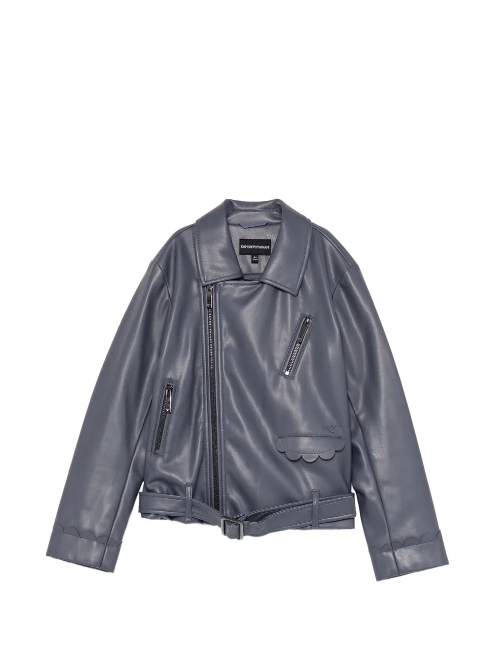 Belted Jacket by Emporio Armani Kids