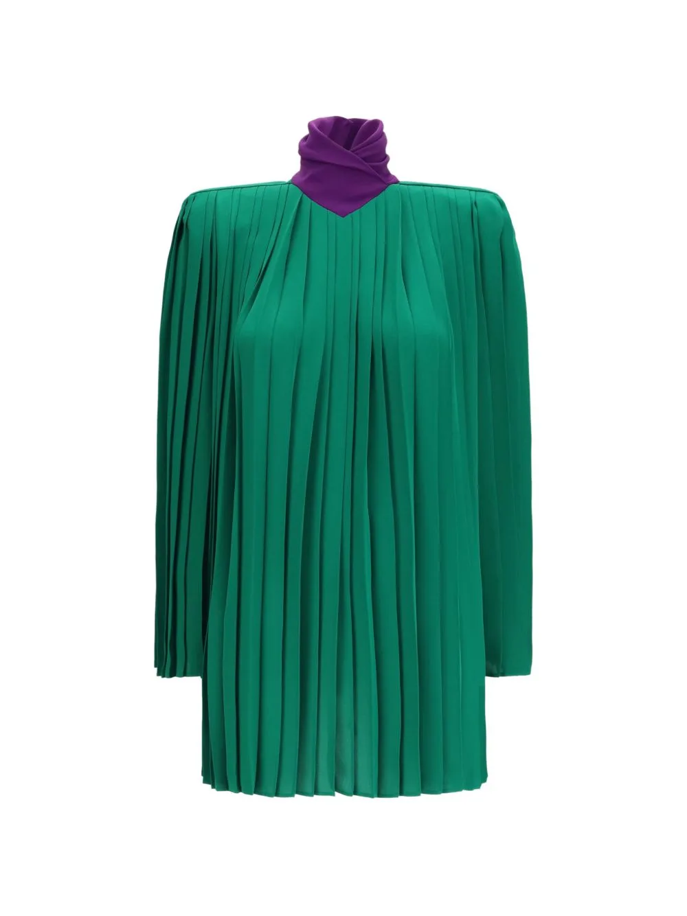 Pleated Silk Blouse by Valentino Garavani