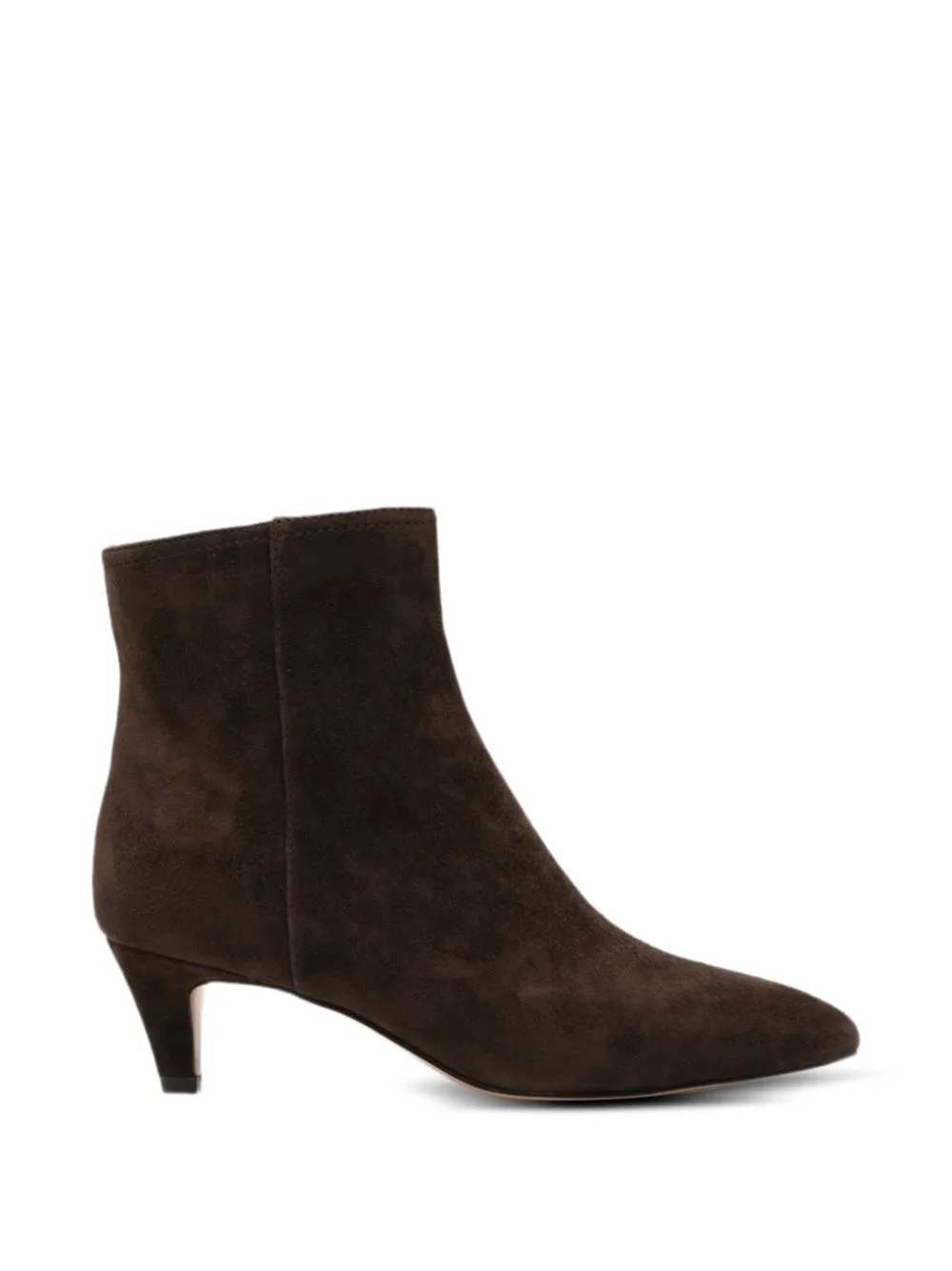 Suede Leather Ankle Boots by TWINSET