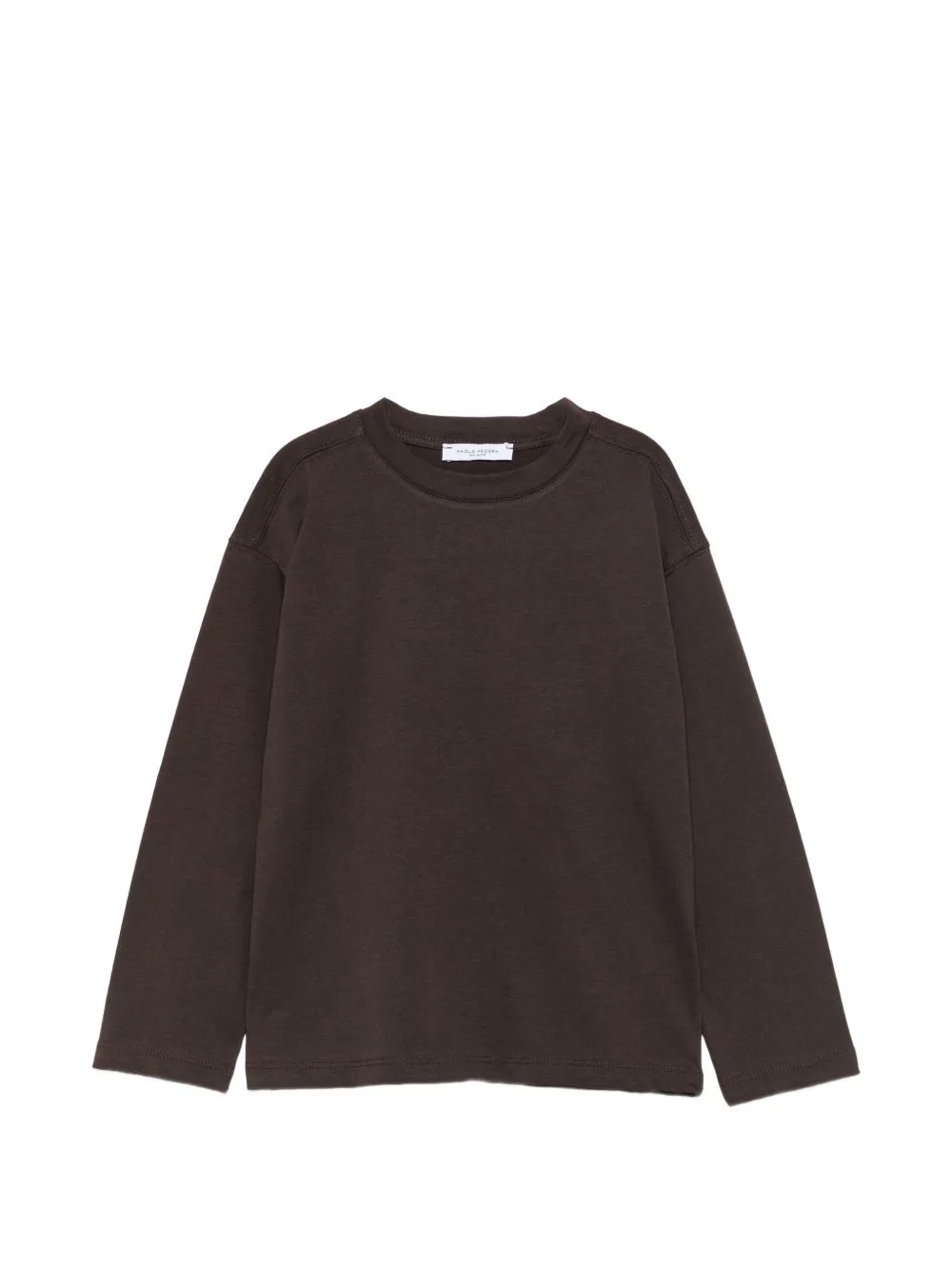 Logo-Print Long-Sleeve T-Shirt by Paolo Pecora Kids