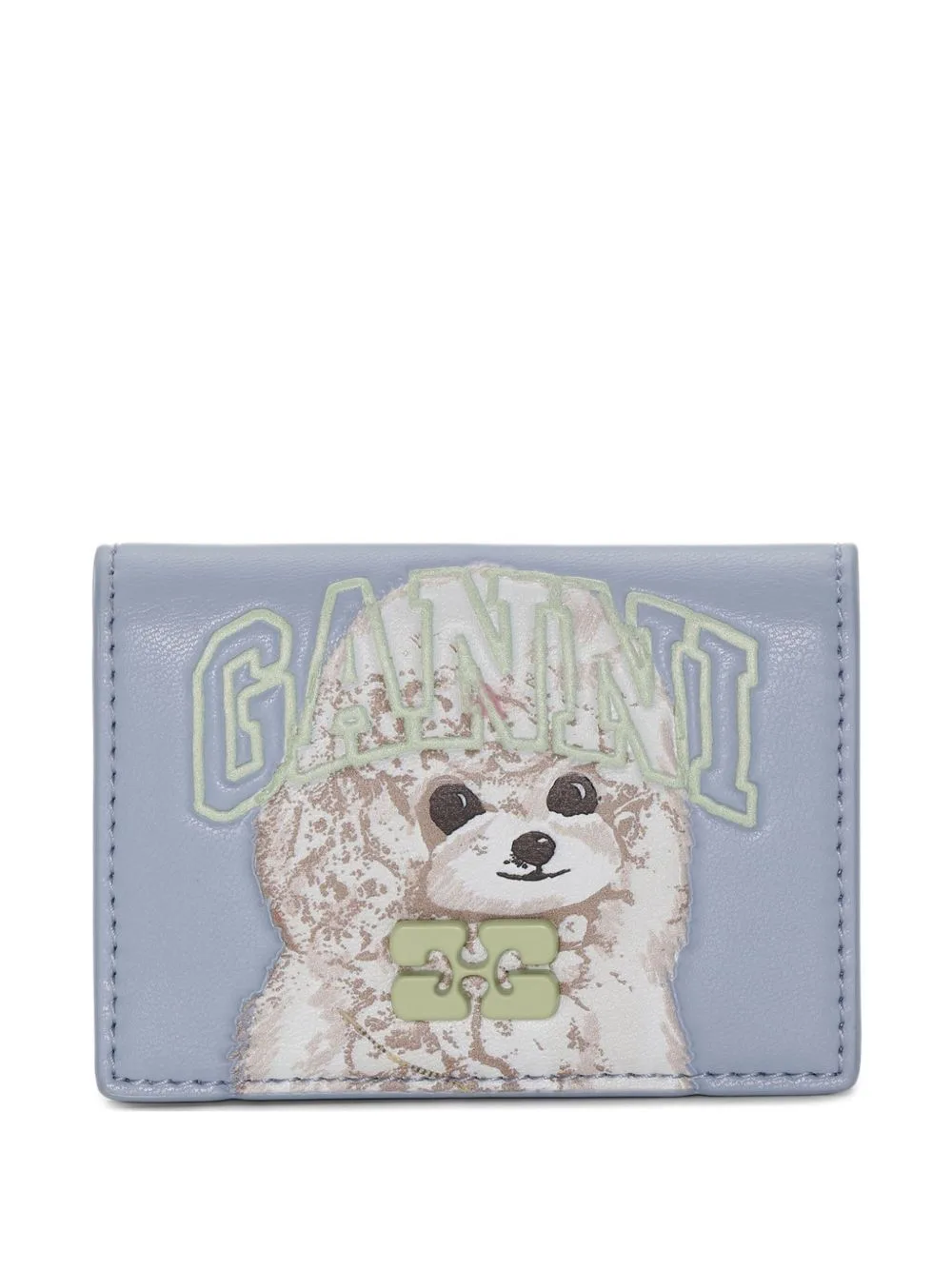 Dog-Print Wallet by GANNI