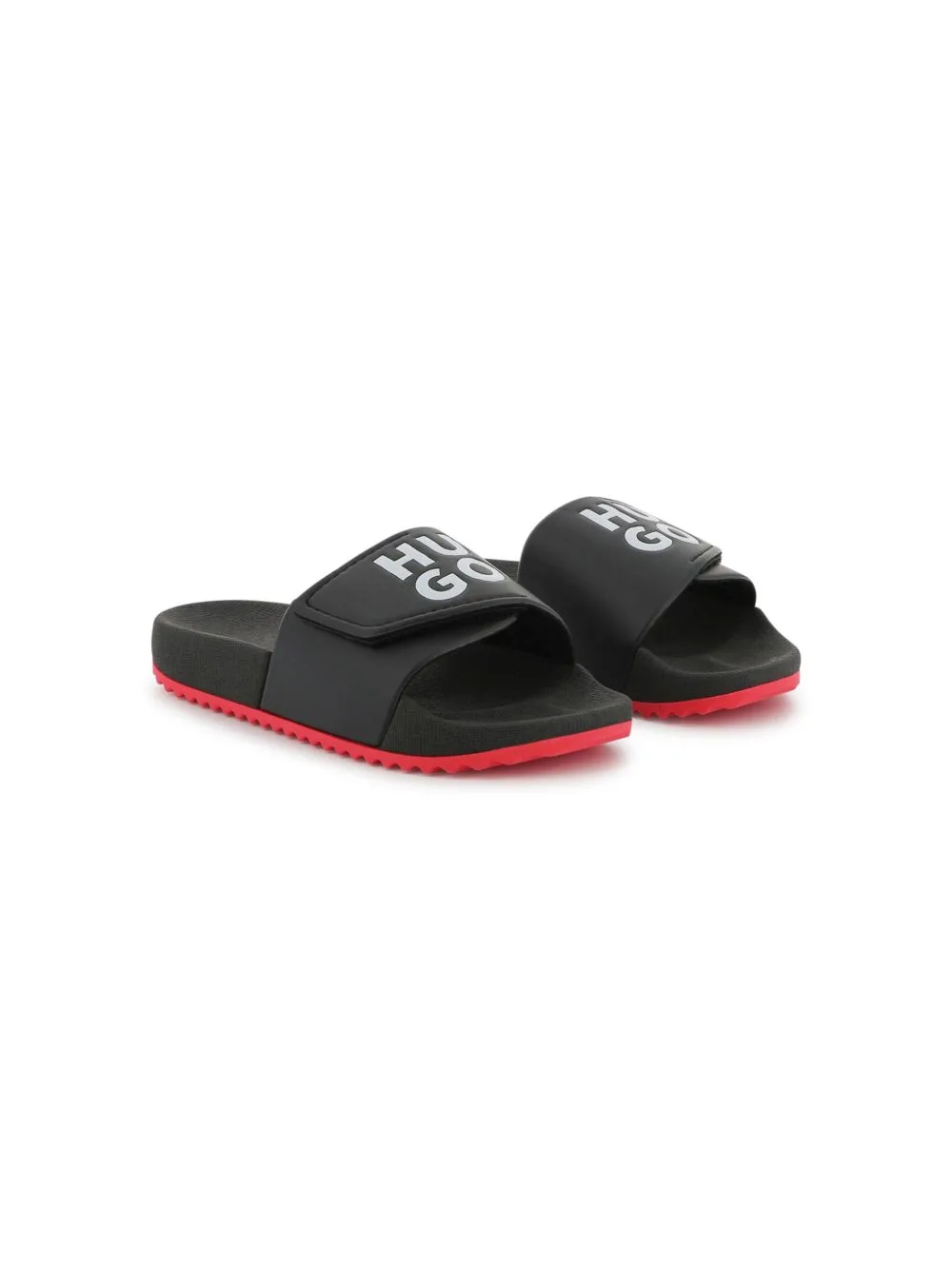Logo-Print Flip Flops by HUGO KIDS