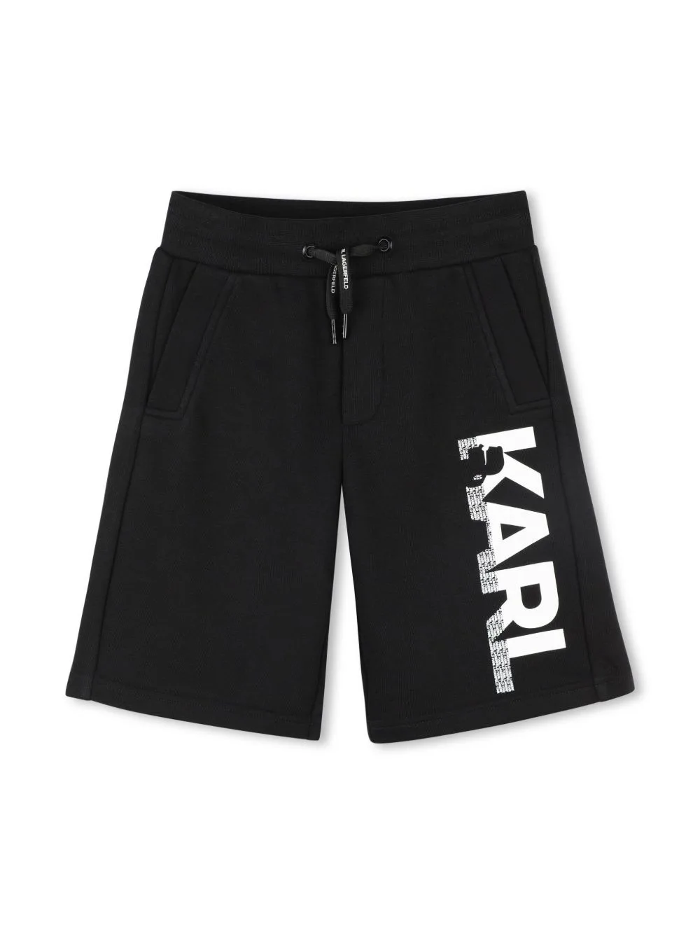 Logo-Print Track Shorts by Karl Lagerfeld Kids