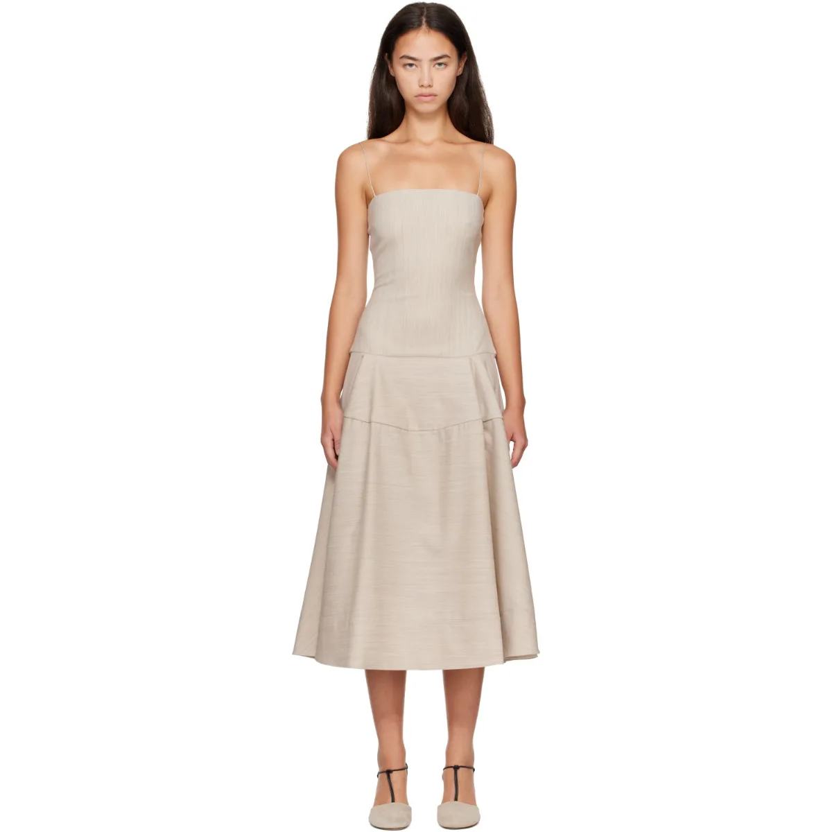 The Paradiso Midi Dress by JACQUEMUS