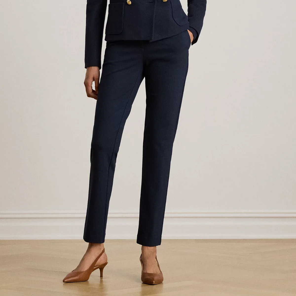 Ponte Ankle Trousers by Lauren Ralph Lauren