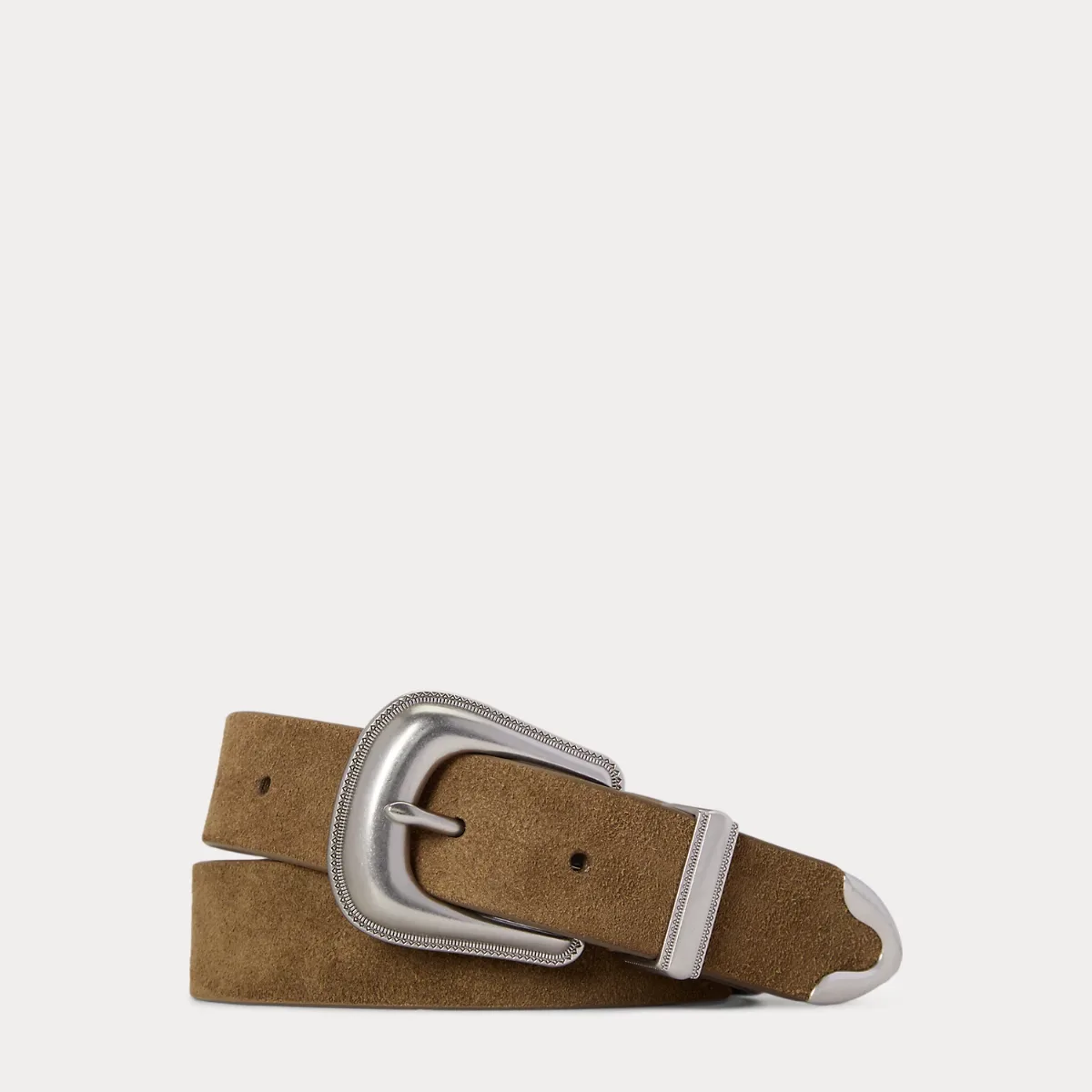 Suede Western Belt by Polo Ralph Lauren